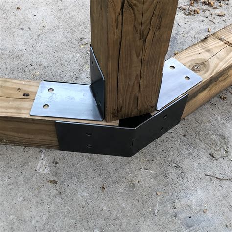 metal pergola brackets|4x4 pergola post brackets.